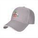 Black baseball cap with zombie 'Sorry for what I said when I was hungry' print