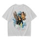 Olive T-Shirt With Elemental Bender Artwork Print