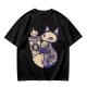 Halloween Skeleton Fox Holding Ghoul Brew Cup T-Shirt