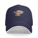 Black Baseball Cap With Maneki-neko In Teacup Graphic