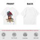 Olive t-shirt with lantern flame graphic and 'I'll follow you into the dark' text
