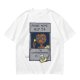 Olive green t-shirt with E.T. phone home graphic print