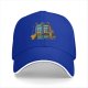 Black baseball cap with Mexican themed TARDIS graphic