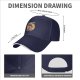 Black Baseball Cap with Anime Character Eating Ramen Graphic