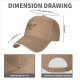 Black baseball cap with Playa de los Muertos beach club graphic