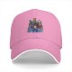 Black Baseball Cap with Villain Fantasy Character Graphic