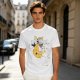 Olive t-shirt with sweet dreams cheese moon and mouse graphic
