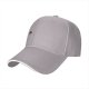 Black Baseball Cap With Small Anime Character Embroidery