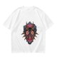 Olive Green T-Shirt With Majora's Mask Graphic Print