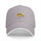 Black Baseball Cap With Cute Peeking Cat Graphic