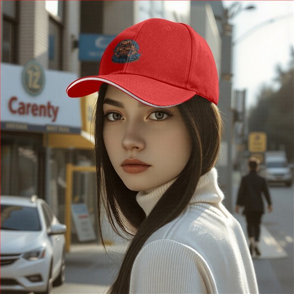 Black baseball cap with muscular pumpkin fitness gym graphic