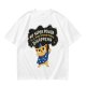 Olive T-shirt with Wizard Cat 'My Super Power Is To Make Stupid People Disappear' Print
