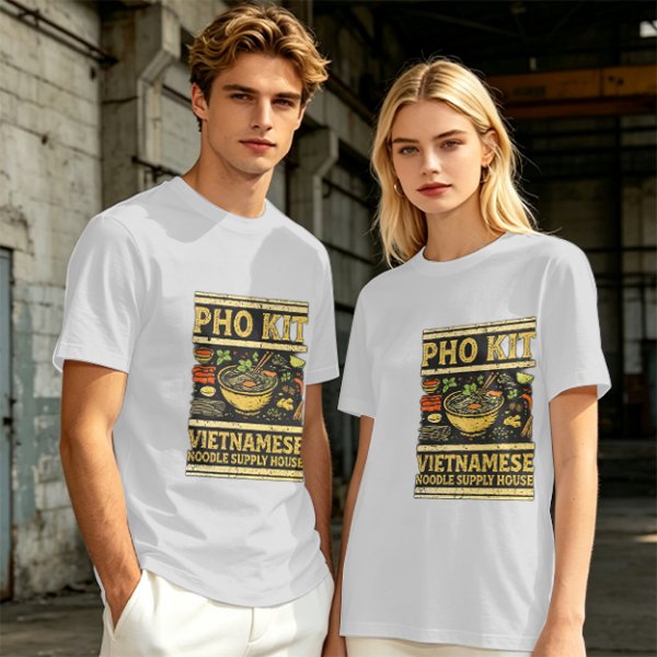 Pho Kit Vietnamese Noodle Supply House Graphic T-Shirt