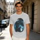 Olive T-shirt with How to Train Your Dragon Toothless and Hiccup Art