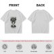 Olive green t-shirt with Dread Pirates graphic print