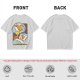 Olive graphic t-shirt with sleeping person and 'Achieve Your Dreams' text