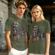 Heads On Sale Graphic Tee With Head Shelf And Horseman Art