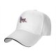 Black baseball cap with rainbow piñata donkey graphic