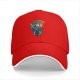 Black Baseball Cap With Fantasy Warrior Art Print