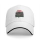Black Baseball Cap With Vikings And Dragons Graphic Print