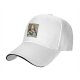 Black baseball cap with Spirited Away No-Face and Great Wave print