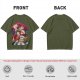 One Piece Straw Hat Luffy, Kid and Law Graphic Print T-Shirt