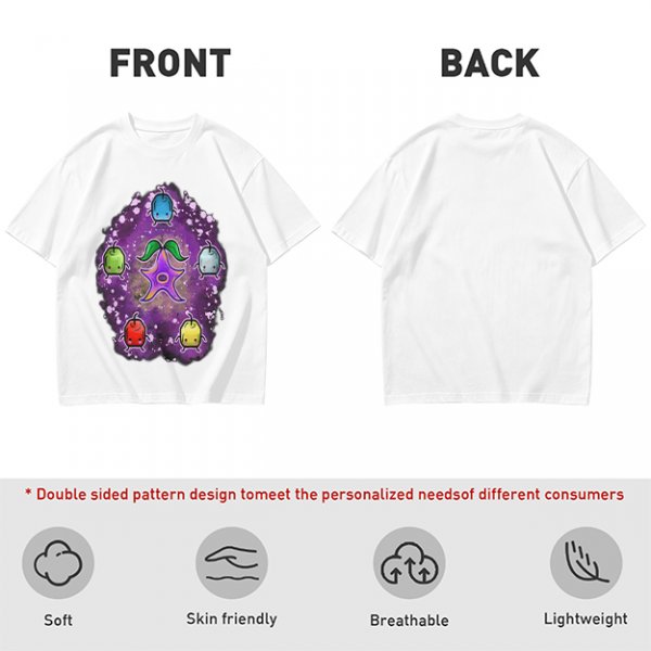 Stardew Valley Junimos and Stardrop Graphic Tee