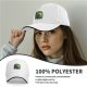 Black Baseball Cap With Glowing Green Cat Bubble Art Print