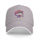 Black baseball cap with local monsters blood donation graphic print