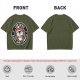 Olive T-Shirt with Cute Penguin 'Certified Cute and Cuddly' Print