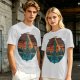 Lord of the Rings Dark Tower Graphic Olive T-Shirt