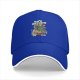 Black baseball cap with Kap'n Krunch graphic print