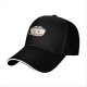 Black Baseball Cap With I Need More Coffee Cup Graphic