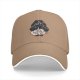 Black baseball cap with Ghostface 'Talk Spooky To Me' horror print