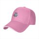 Black Baseball Cap With Cute Cat Reading Book Print