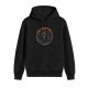 Black Hoodie with Dark Lord of the Land of Shadow Graphic Print