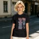 Olive T-Shirt with Hellfire Tiki Club Tiki Totem Graphic Print