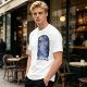 Olive T-Shirt With Constellation Totoro Starry Night Print