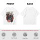 Olive graphic t-shirt featuring Headless Horseman 'Heads Will Roll World Tour' print