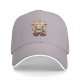 Black Baseball Cap With Cat Sushi Chef Juggling Sushi Design