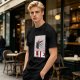Olive Graphic T-Shirt With Cake Slice And 'LIE' Print