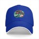 Black Baseball Cap With Mermaid And Pearl Shell Graphic
