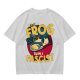 Olive graphic t-shirt with 'Better a Frog Than a Fascist' pilot frog design