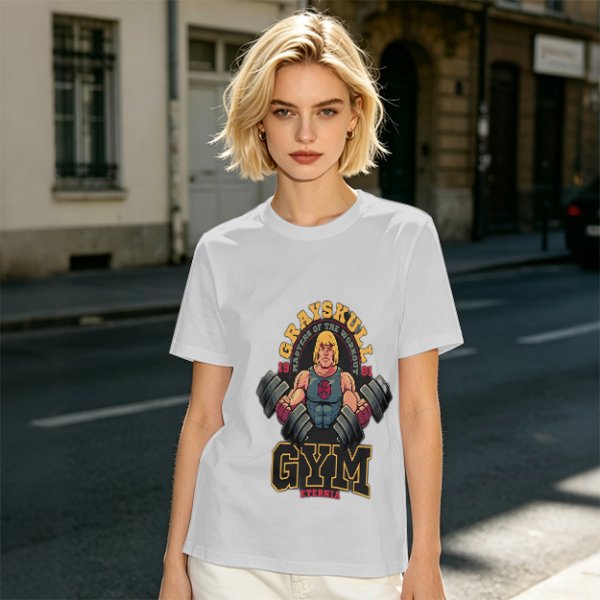 Grayskull Gym He-Man Workout T-Shirt