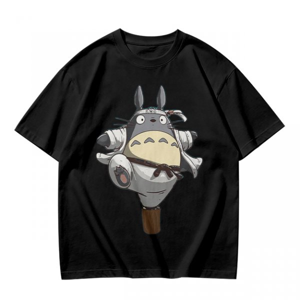 Totoro Karate Fighter Graphic T-Shirt