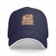 Black Baseball Cap With Cute Octopus Ramen Shop Graphic