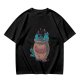 Olive T-Shirt With Cookie Monster Cookie Jar Graphic