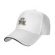 Black baseball cap with raccoon lifting weights and 'so i can eat garbage' text