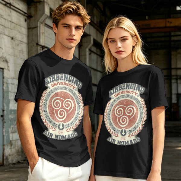 Airbending University Air Nomads Graphic T-Shirt