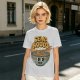 Olive Green T-Shirt With Retro Send Noods Ramen Bowl Graphic